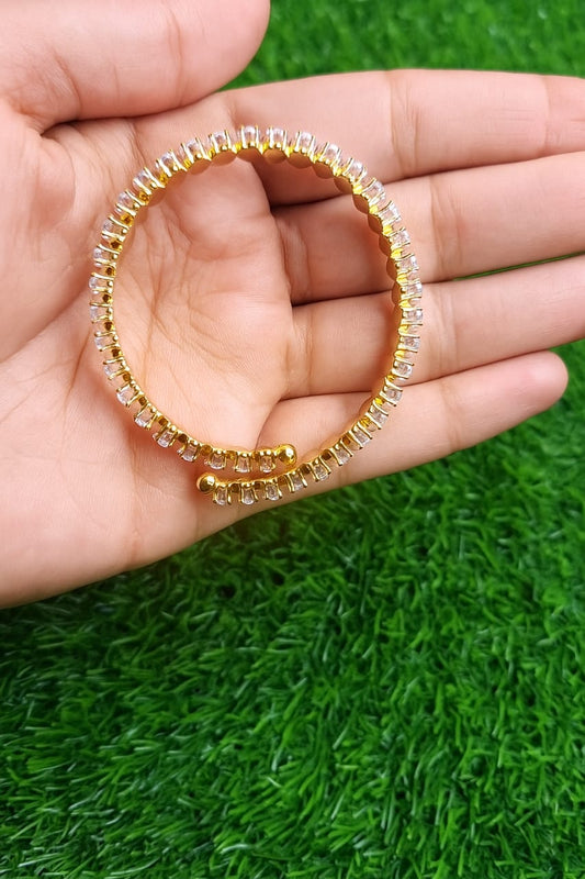 gemstone openable bracelet