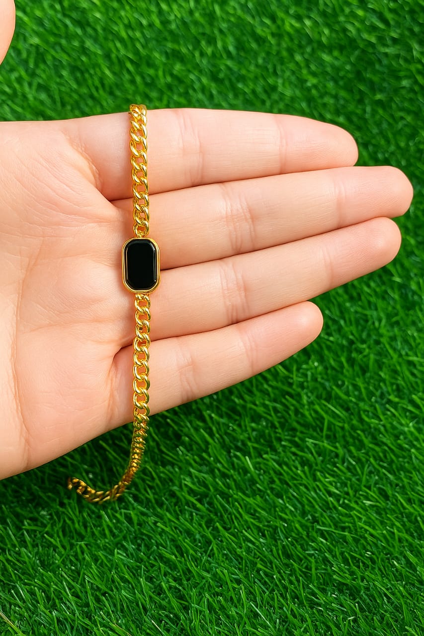 Stainless steel Blackstone bracelet