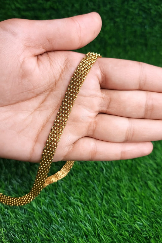 Stainless steel golden necklace for women