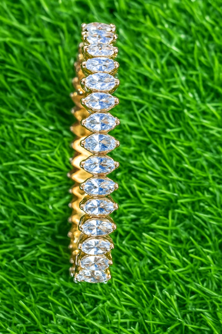 gemstone openable bracelet